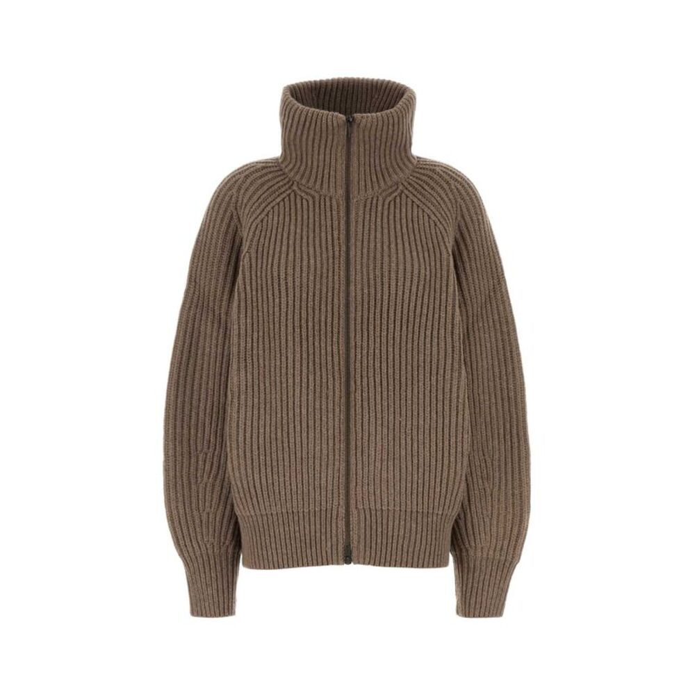 Soeur Women Cappuccino Wool Jasper Cardigan